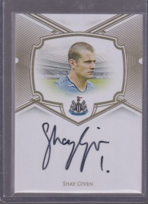 2025 FUTERA NEWCASTLE SHAY GIVEN 02/04 AUTOGRAPH #NUIKA04