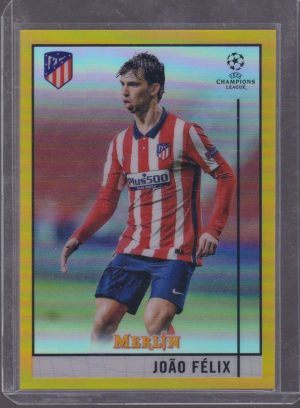 2021 TOPPS MERLIN CHROME JOAO FELIX 41/50 GOLD #25