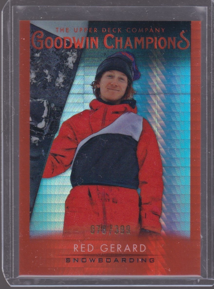 2021 UPPER DECK GOODWIN CHAMPIONS RED GERARD 078/399 ORANGE #43