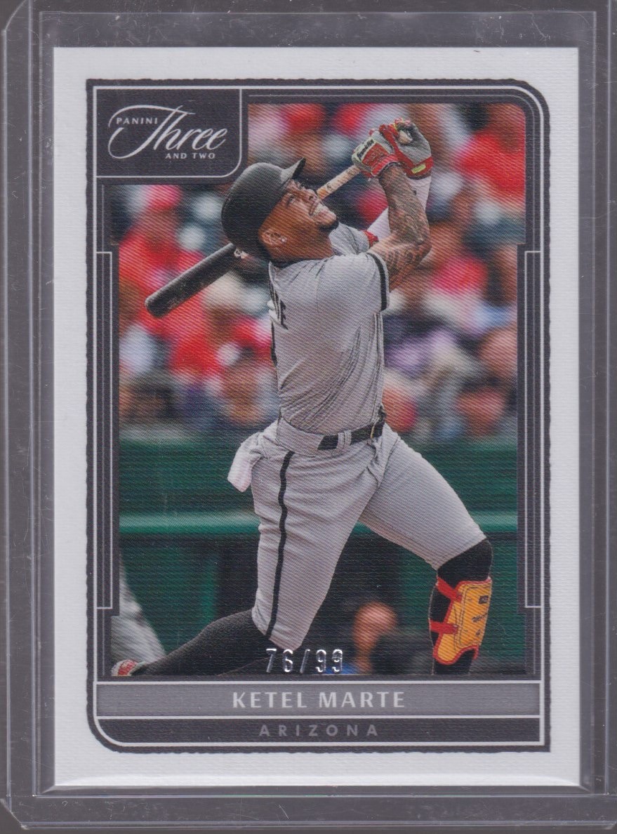 2022 PANINI THREE & TWO KETEL MARTE 76/99 #91