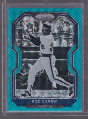 2021 PANINI PRIZM ROD CAREW BLUE WAVE #99
