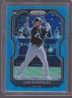 2021 PANINI PRIZM LUIS GONZALEZ BLUE #163
