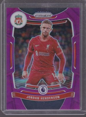 2021 PANINI PRIZM JORDAN HENDERSON 18/99 PURPLE #86