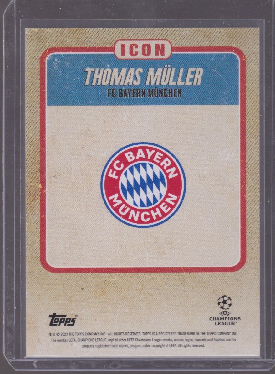 2023 TOPPS DECO THOMAS MULLER ICON - Image 2
