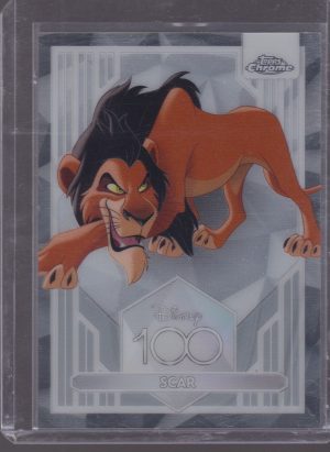 2023 TOPPS CHROME DISNEY SCAR #62