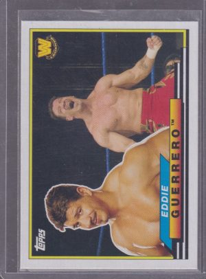 2018 TOPPS HERITAGE WWE EDDIE GUERRERO #BL-14