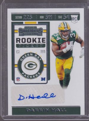 2019 PANINI CONTENDERS DARRIN HALL ROOKIE TICKET AUTOGRAPH #224