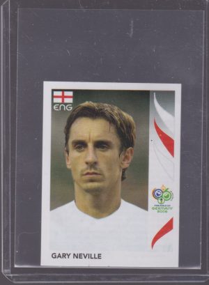 2006 PANINI WORLD CUP GERMANY STICKER GARY NEVILLE #101