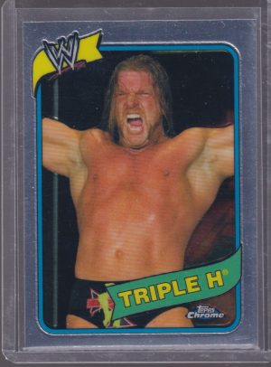 2008 TOPPS CHROME HERITAGE III WWE TRIPLE H #28
