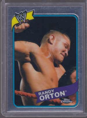 2008 TOPPS CHROME HERITAGE III WWE RANDY ORTON #55