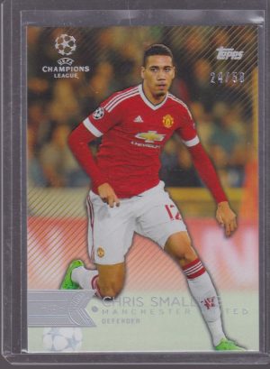2016 TOPPS SHOWCASE CHRIS SMALLING 24/50 GOLD #38