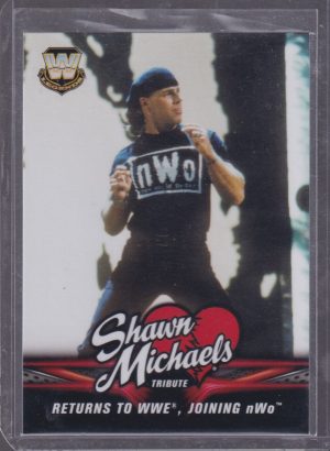 2018 TOPPS HERITAGE WWE SHAWN MICHAELS TRIBUTE 22 OF 40