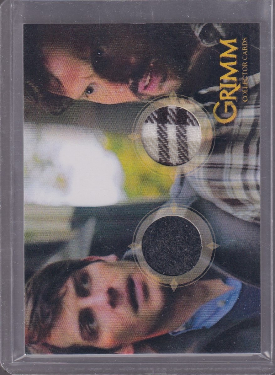 2013 BREYGENT GRIM D.GIUNTOLI/S.WEIR DUAL PATCH CARD #GC-16