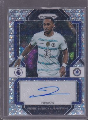 2022 PANINI PRIZM PIERRE-EMERICK AUBAMEYANG CIRCLES AUTOGRAPH #S-PEA