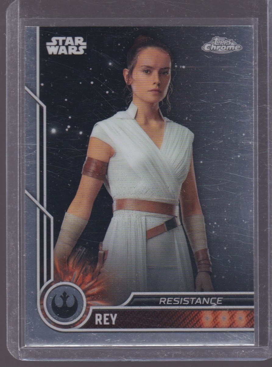 2023 TOPPS CHROME STAR WARS REY #69