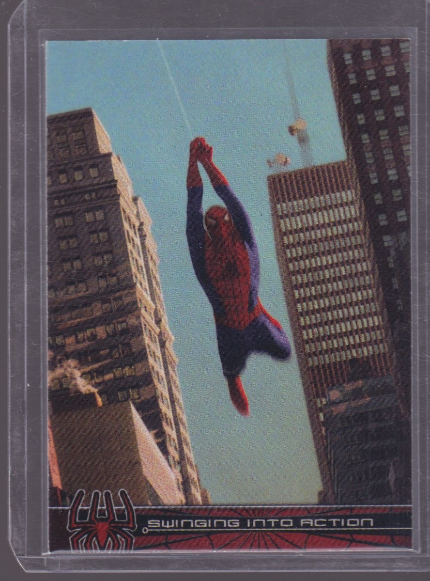 2002 TOPPS SPIDER-MAN SWINGING INTO ACTION #39