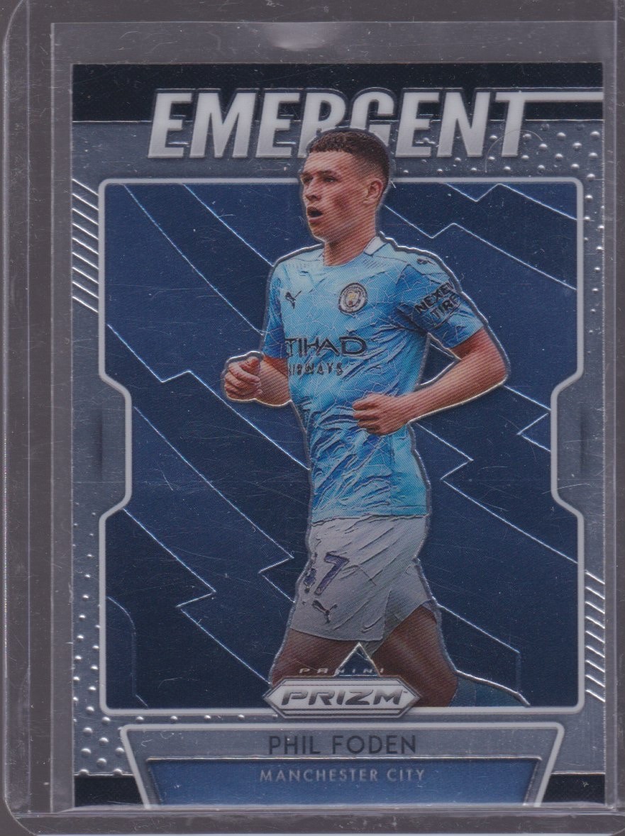2020 PANINI PRIZM PHIL FODEN EMERGENT #7