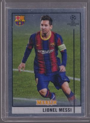 2021 TOPPS MERLIN LIONEL MESSI FC BARCELONA #1
