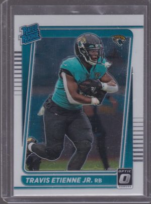 2021 PANINI DONRUSS OPTIC TRAVIS ETIENNE JR. RATED ROOKIE #214