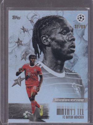 2023 TOPPS J.M. PLATINUM MATHYS TEL 31/99 BLACK