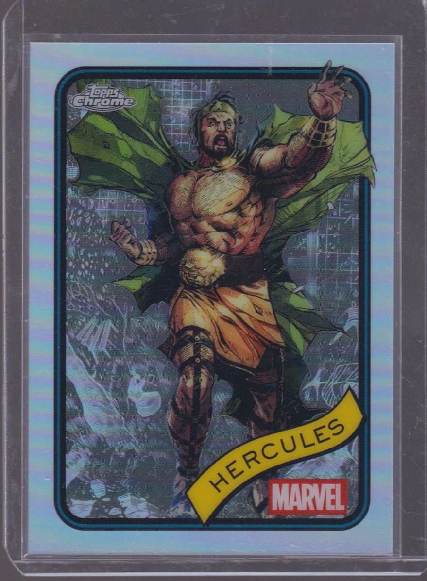 2025 TOPPS CHROME MARVEL HERCULES REFRACTOR #163