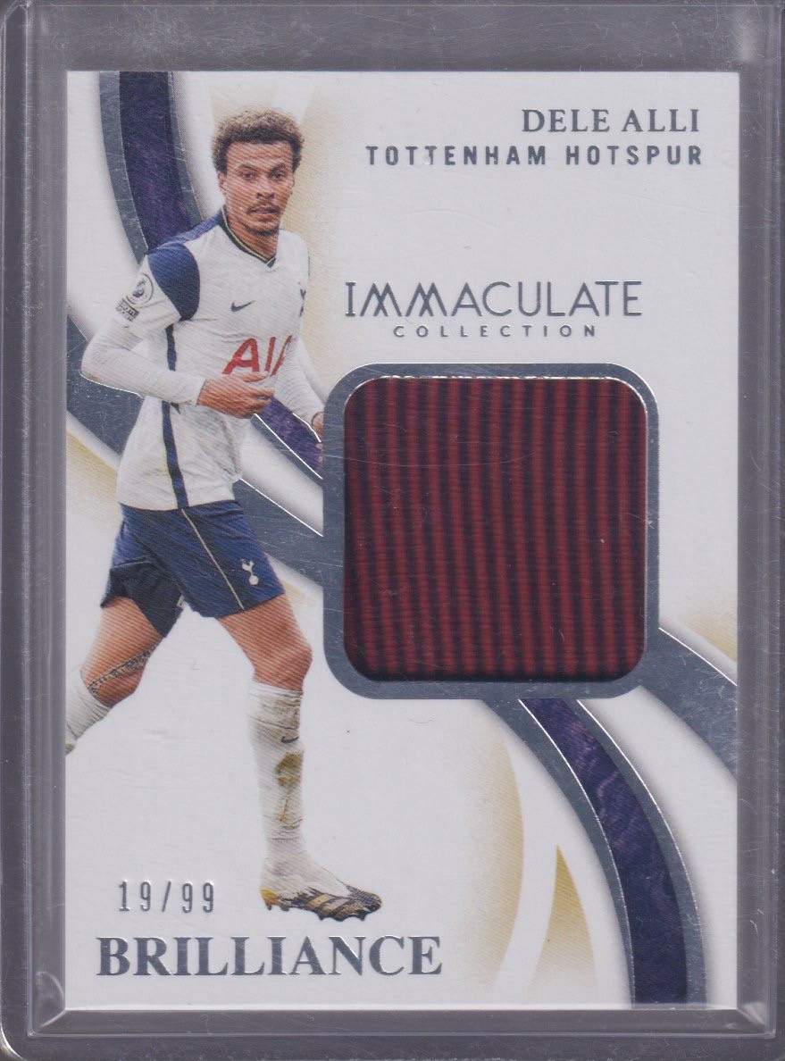 2020 PANINI IMMACULATE DELE ALLI 19/99 PATCH #B-DA