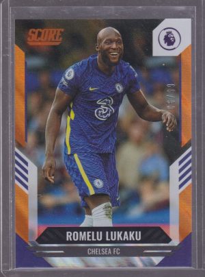 2021 PANINI SCORE ROMELU LUKAKU 06/99 ORANGE LAVA #20