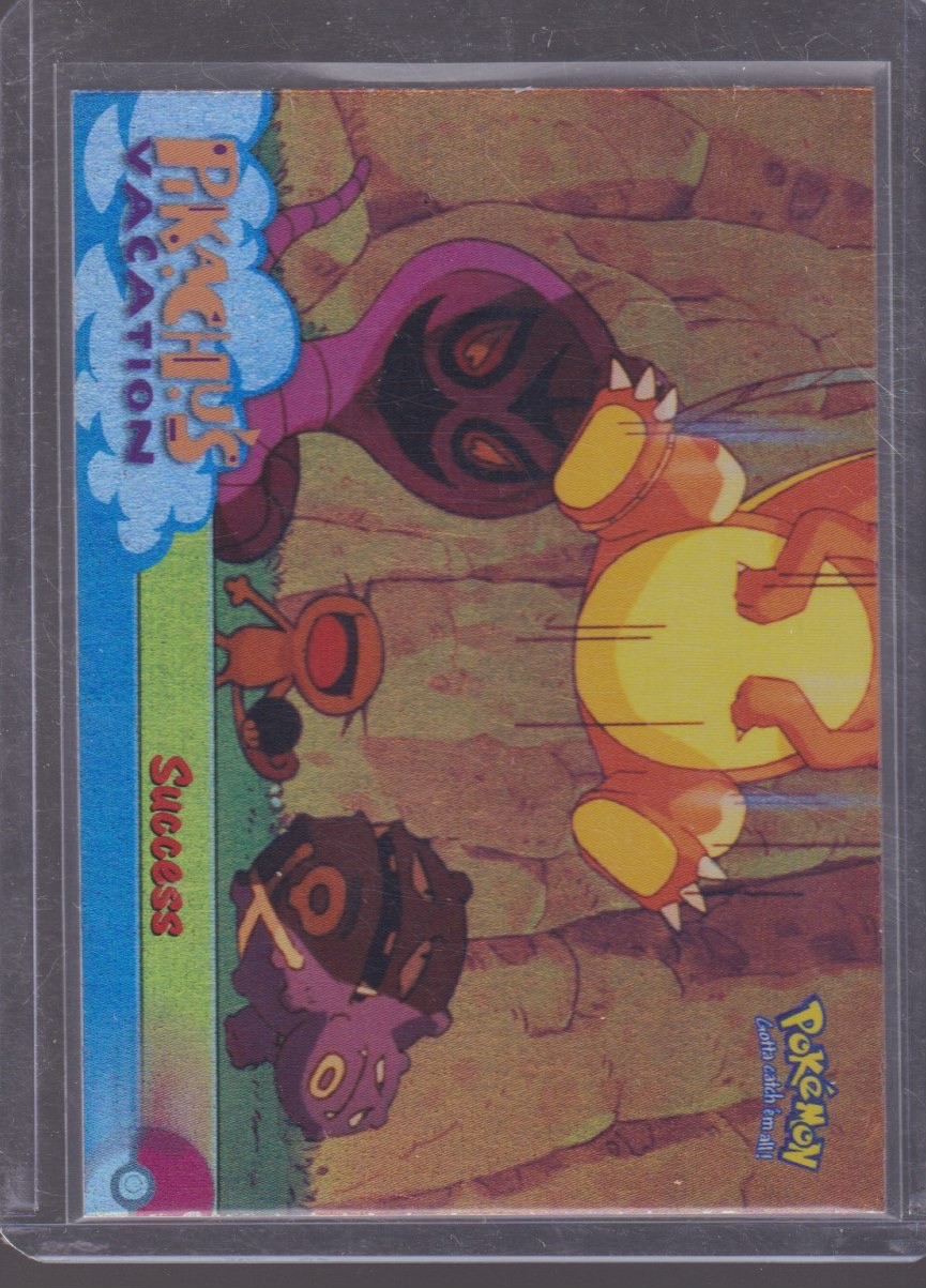 1999 TOPPS POKEMON PIKACHU'S VACATION SUCCESS FOIL #55