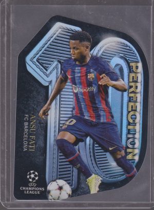 2023 TOPPS UCC FLAGSHIP ANSU FATI PERFECT10N #P-10 (CASE HIT)