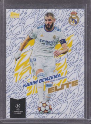 2021 TOPPS GOLD KARIM BENZEMA ELITE