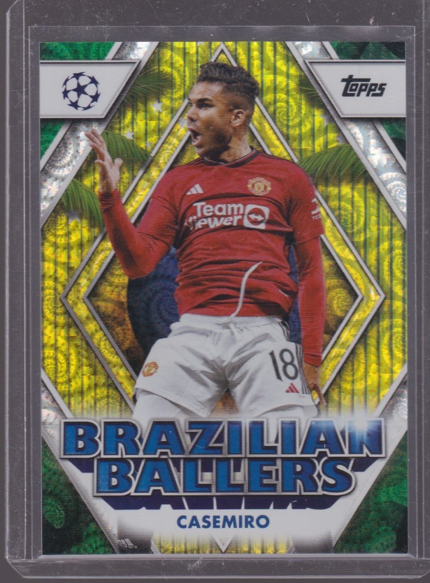 2024 TOPPS CARNIVAL EDITION CASEMIRO BRAZILIAN BALLERS #BB-7