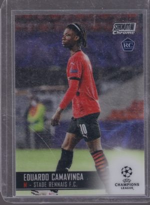 2021 TOPPS STADIUM CLUB CHROME EDUARDO CAMAVINGA ROOKIE #35
