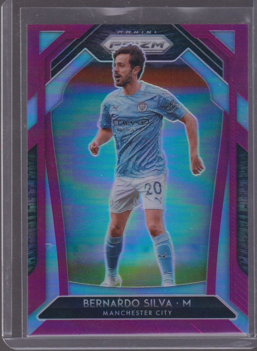 2020 PANINI PRIZM BERNARDO SILVA 38/99 PURPLE #100