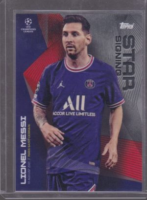 2021 TOPPS SUMMER SIGNINGS LIONEL MESSI