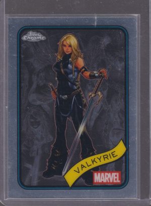 2025 TOPPS CHROME MARVEL VALKYRIE #187