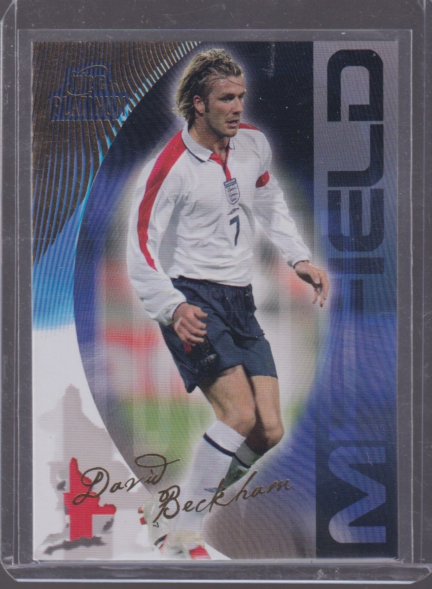 2003 FUTERA PLATINUM DAVID BECKHAM #29