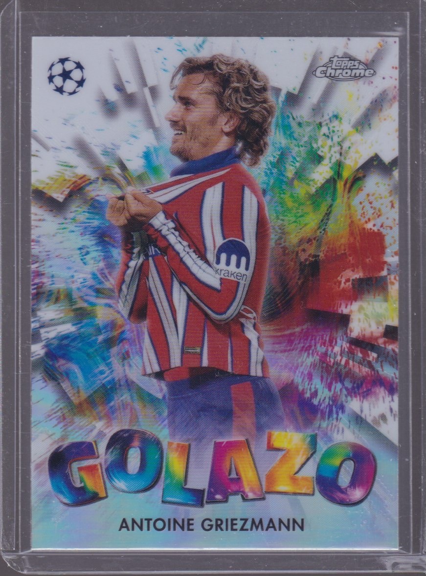 2025 TOPPS CHROME ANTOINE GRIEZMANN GOLAZO #GZ-17