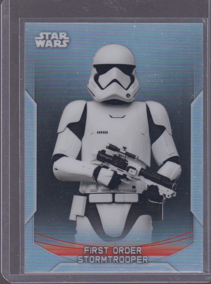 2020 TOPPS STAR WARS CHROME PERSPECTIVES FIRST ORDER STORMTROOPER REFRACTOR #30-R