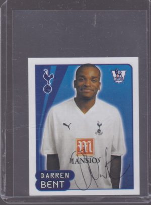 2007 MERLIN PREMIER LEAGUE AUTOGRAPH EDITION DARREN BENT #581
