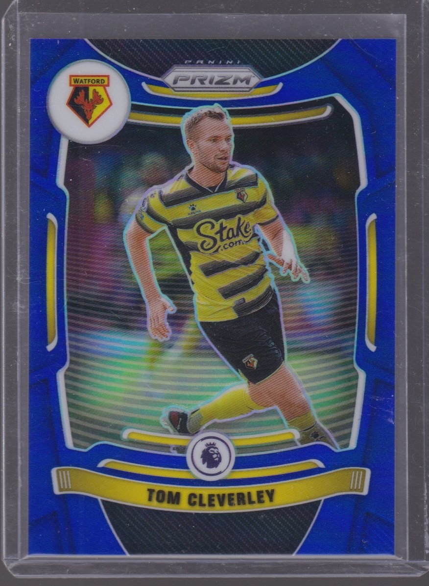 2021 PANINI PRIZM TOM CLEVERLEY 121/340 BLUE #264