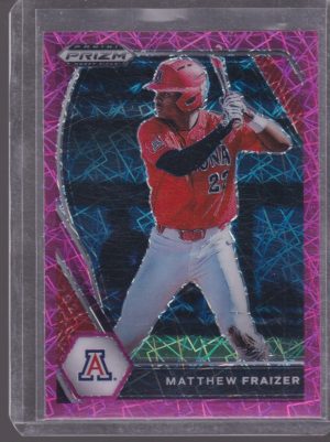 2021 PANINI PRIZM DRAFT PICKS MATTHEW FRAIZER PINK VELOCITY #PDP220