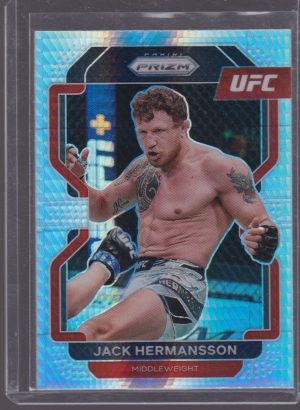 2022 PANINI PRIZM UFC JACK HERMANSSON PRISM #135