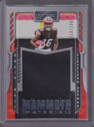 2022 PANINI PLAYBOOK DAVID BELL 010/199 PATCH #MM-31