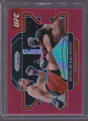 2022 PANINI PRIZM UFC MUSLIM SALIKHOV 109/299 RED #38