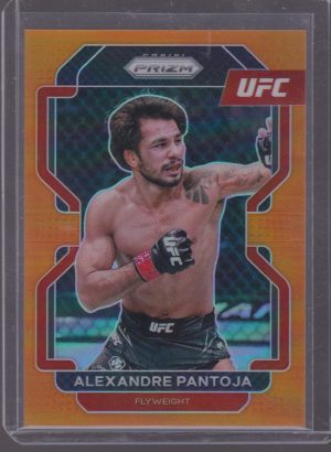 2022 PANINI PRIZM UFC ALEXANDRE PANTOJA 94/99 ORANGE #178