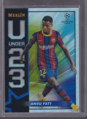 2021 TOPPS MERLIN CHROME ANSU FATI UNDER-23 #U23-AF