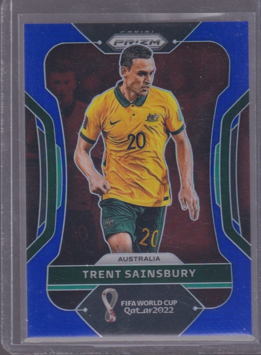 2022 PANINI PRIZM TRENT SAINSBURY 030/299 BLUE #288