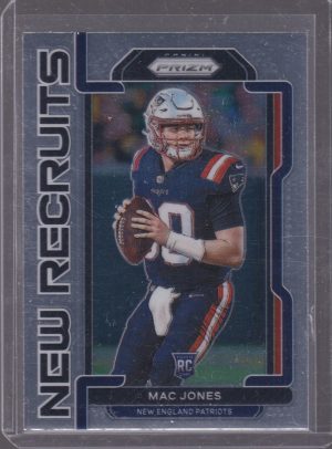 2021 PANINI PRIZM MAC JONES ROOKIE NEW RECRUITS #NR-5