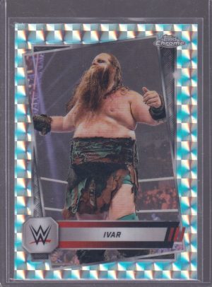 2025 TOPPS CHROME WWE IVAR GEOMETRIC #77