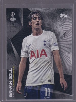 2021 TOPPS SUMMER SIGNINGS BRYAN GILL 33/99 BLACK
